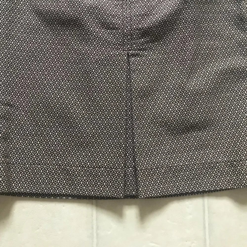 Ann Taylor Loft Tan Kick Pleat Skirt
